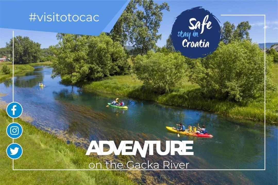 Guest House Gacka Rogic Otočac Exterior foto